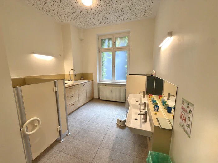 Badezimmer im Obergeschoss
