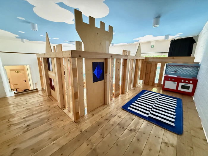 Unsere Wolkenburg aus Kinderperspektive